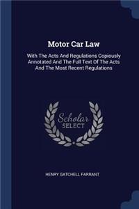 Motor Car Law