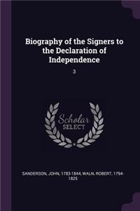 Biography of the Signers to the Declaration of Independence