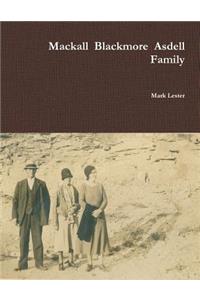 Mackall Blackmore Asdell Family
