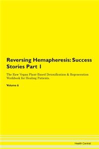 Reversing Hemapheresis: Success Stories