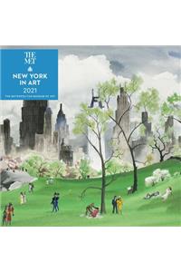 New York in Art 2021 Wall Calendar