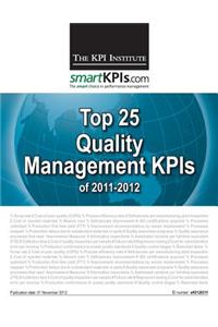 Top 25 Quality Management KPIs of 2011-2012