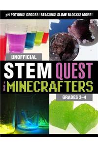 Unofficial Stem Quest for Minecrafters: Grades 3-4