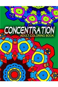CONCENTRATION ADULT COLORING BOOKS - Vol.9
