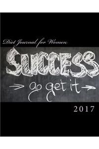 Diet Journal for Women 2017