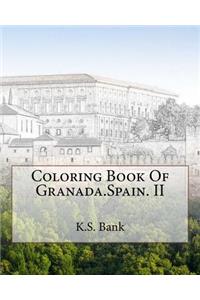 Coloring Book Of Granada.Spain. II