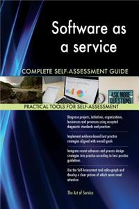 Software as a service Complete Self-Assessment Guide