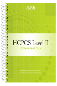 HCPCS 2025 Level II Professional Edition