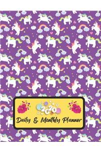2020 Daily And Monthly Planner