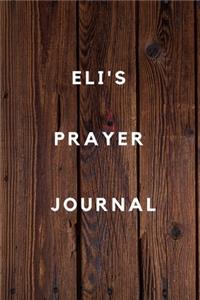 Eli's Prayer Journal