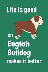 Life is good an English Bulldog makes it better