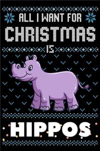 All I Want For Christmas Is Hippos