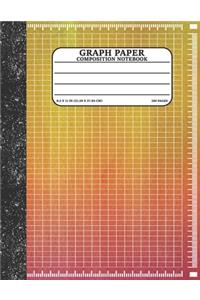 Graph Paper Composition Notebook