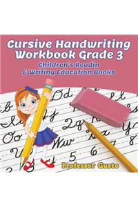 Cursive Handwriting Workbook Grade 3