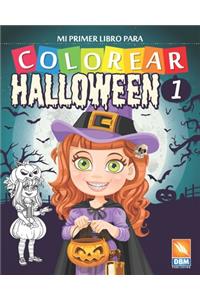 Mi primer libro para colorear - Halloween 1