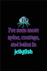 I've Seen more Spine, Courage, And Bains In Jellyfish