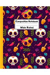 Composition Notebook Wide Ruled