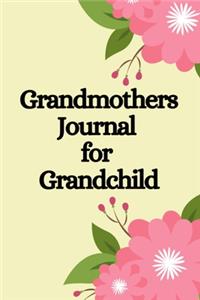 Grandmothers Journal for Grandchild