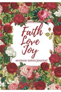 Sermon Notes Journal