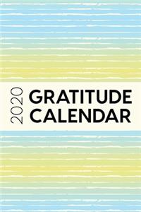 2020 Gratitude Calendar