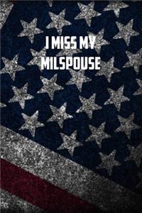 I miss my milspouse