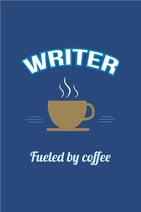 Writer Fueled by Coffee Journal, Graph Paper