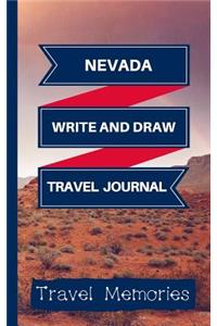 Nevada Write and Draw Travel Journal