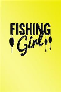 Fishing Girl: Beautiful Fishing Girl Journal