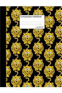 Leopard Composition Notebook