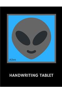 Alien Handwriting Tablet