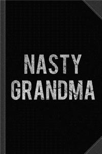 Nasty Grandma Vintage Journal Notebook