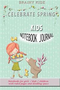 Celebrate Spring Kids Notebook Journal