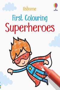 First Colouring Superheroes