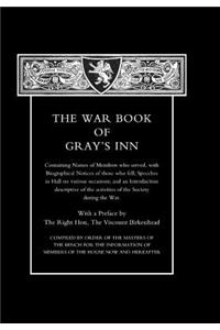 War Book of Gray's Inn