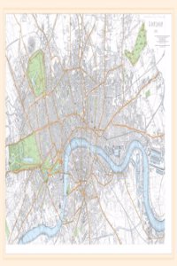 A Street Map of London, 1843