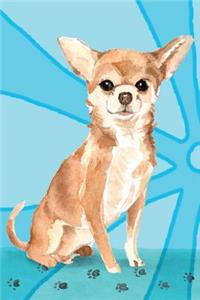 Journal Notebook For Dog Lovers, Chihuahua Sitting Pretty 1