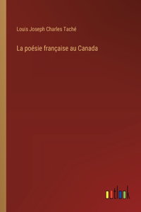 poésie française au Canada