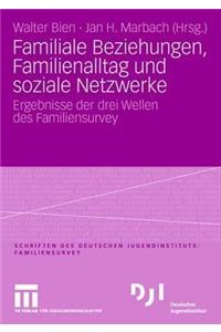 Familiale Beziehungen, Familienalltag Und Soziale Netzwerke