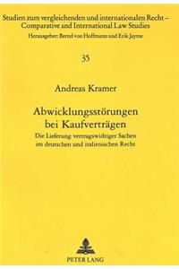 Abwicklungsstoerungen Bei Kaufvertraegen