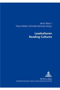 Lesekulturen / Reading Cultures
