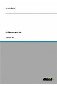 Einführung von SAP