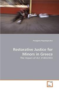 Restorative Justice for Minors in Greece