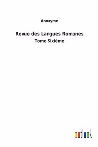 Revue des Langues Romanes