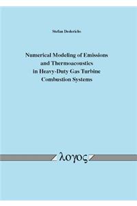 Numerical Modeling of Emissions and Thermoacoustics in Heavy-Duty Gas Turbine Combustion Systems