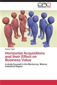 Horizontal Acquisitions and their Effect on Business Value