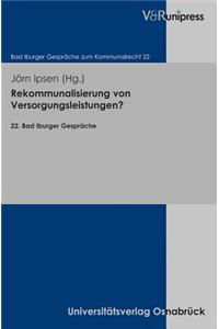 Rekommunalisierung Von Versorgungsleistungen?