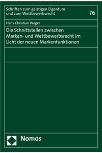Die Schnittstellen Zwischen Marken- Und Wettbewerbsrecht Im Licht Der Neuen Markenfunktionen