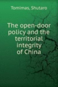 open-door policy and the territorial integrity of China