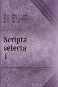Scripta selecta