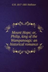 Mount Hope; or, Philip, king of the Wampanoags: an historical romance